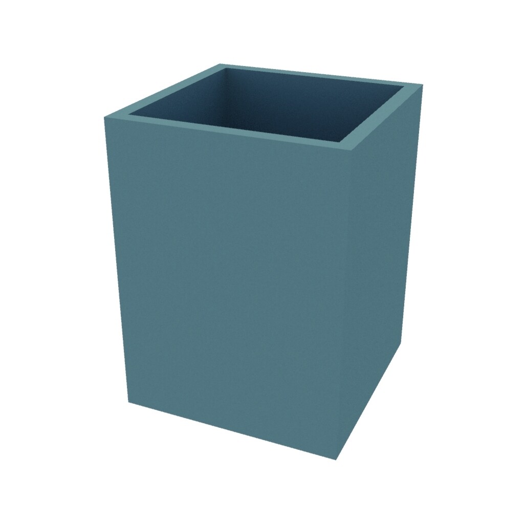 Powder Coated Cube Planter 450 x 450 x 600