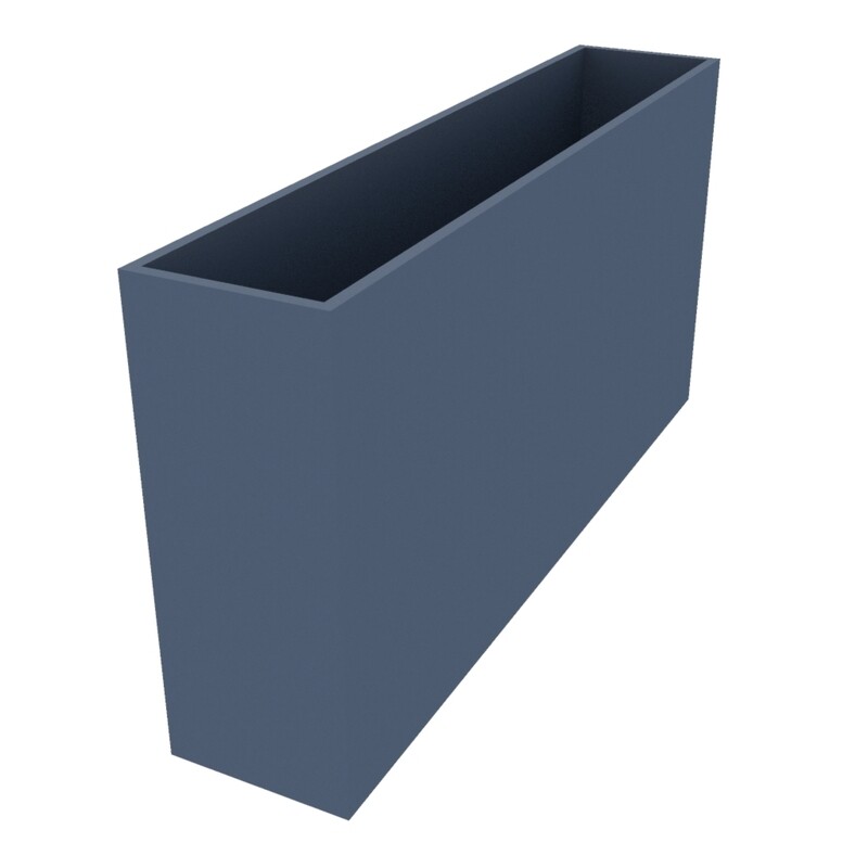 Powder Coated Rectangular Planter 1500 x 300 x 700
