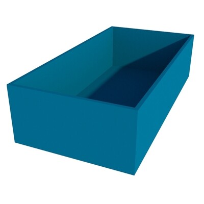 Powder Coated Long Rectangular Planter 2000 x 900 x 400