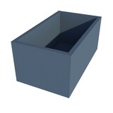 Powder Coated Rectangular Planter 800 x 450 x 350