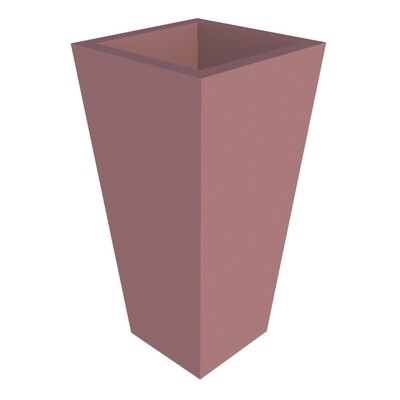 Powder coated Tapered Planter 300 x 300 x 600