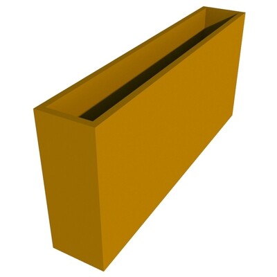 Powder Coated Rectangular Planter 1500 x 260 x 670