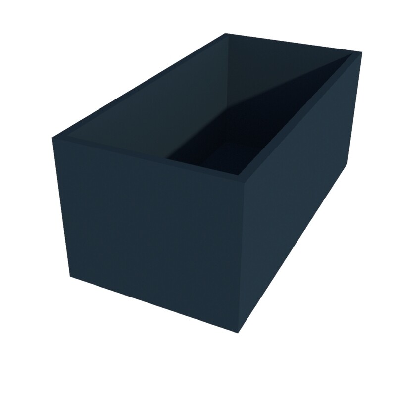 Powder Coated Rectangular Planter 1200 x 600 x 500