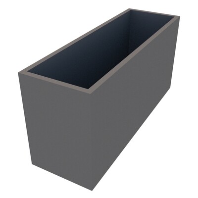 Powder Coated Rectangular Planter 1270 x 410 x 600