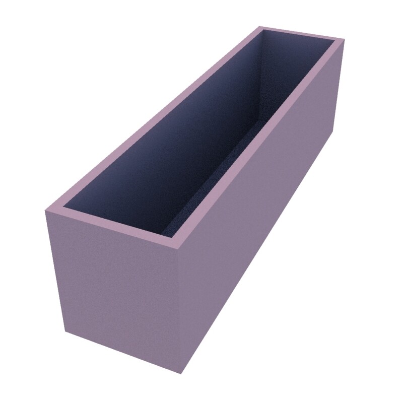 Powder Coated Rectangular Planter 1425 x 350 x 400