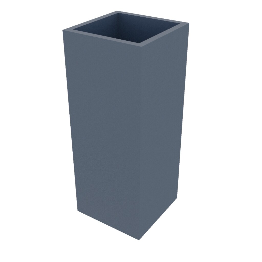 Powder Coated Cube Planter 400 X 400 X 1000 powder-coated-cube-planter-400-x-400-x-1000