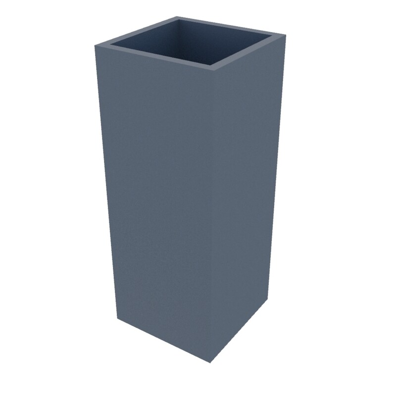 Powder Coated Cube Planter 400 x 400 x 1000