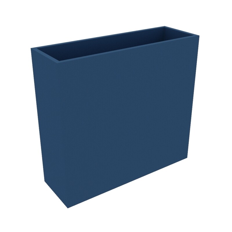 Powder Coated Rectangular Planter 1200 x 400 x 1100