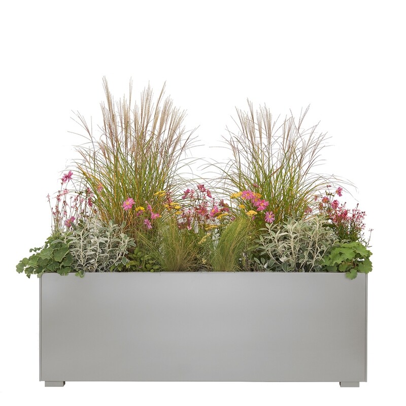 Powder Coated Rectangular Planter 1800 x 500 x 500