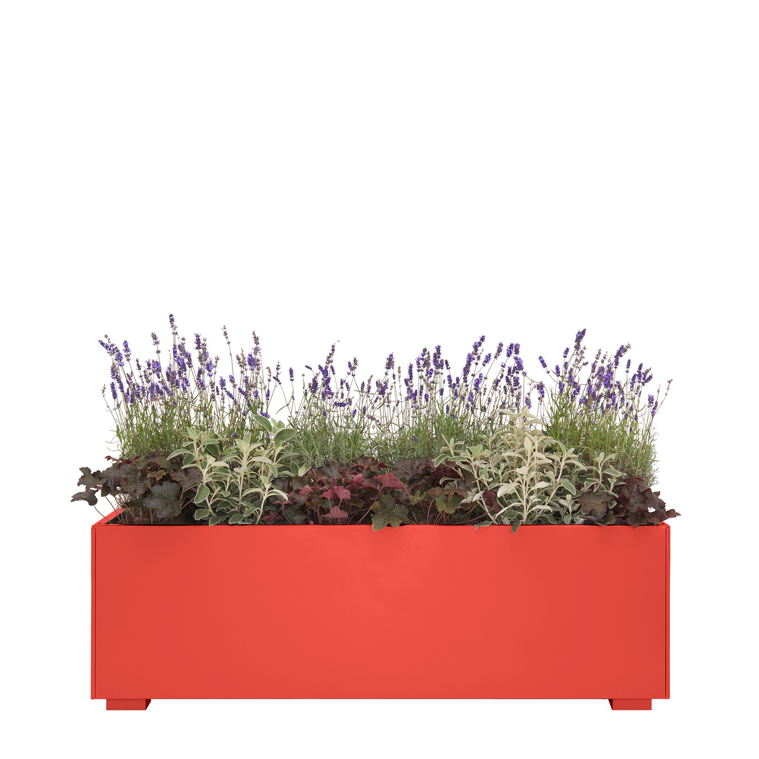Powder Coated Rectangular Planter 1500 x 500 x 500