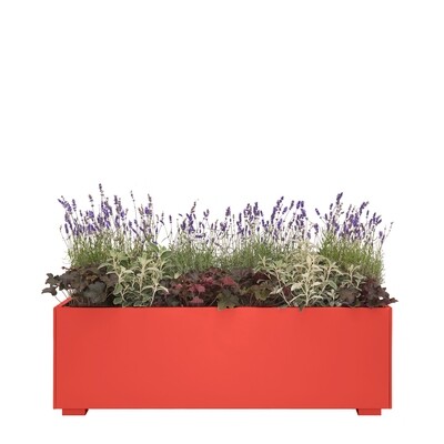 Powder Coated Rectangular Planter 1500 x 500 x 500