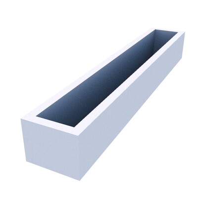 Powder Coated Rectangular Planter 1500 x 250 x 200