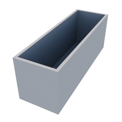 Powder Coated Rectangular Planter 1400 x 450 x 500