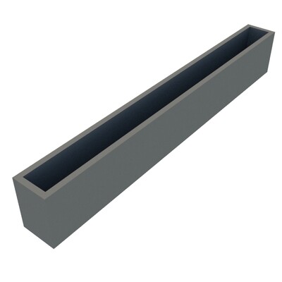 Powder Coated Long Window Box 2000 x 200 x 300