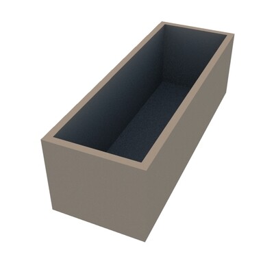 Powder Coated Rectangular Planter 1150 x 400 x 350