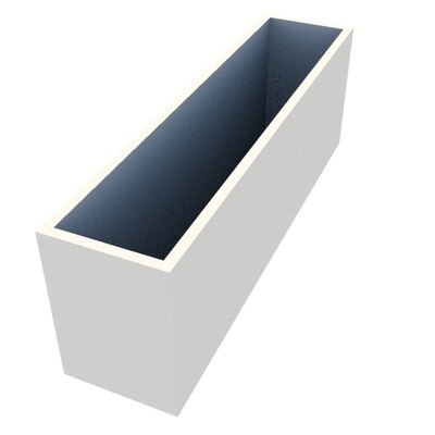 Powder Coated Rectangular Planter 1500 x 350 x 500