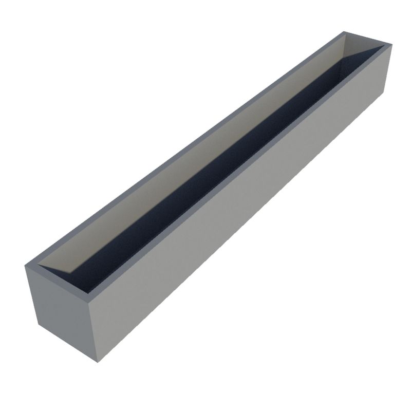 Powder Coated Window Box 2400 x 300 x 300