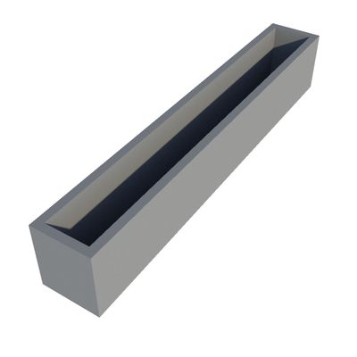 Powder Coated Window Box 1500 x 220 x 250