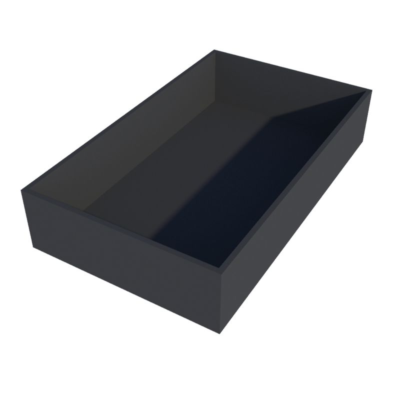 Powder Coated Long Rectangular Planter 2000 x 1200 x 400