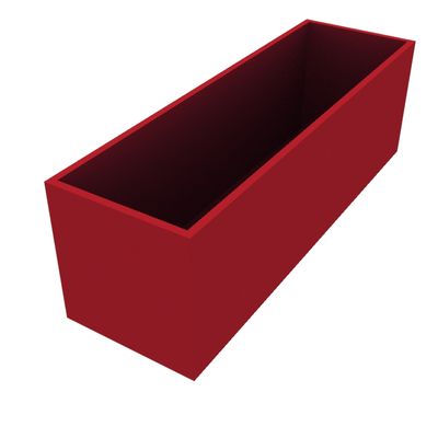 Powder Coated Rectangular Planter 1860 x 615 x 600