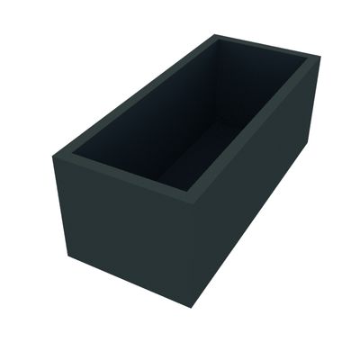 Powder Coated Rectangular Planter 800 x 350 x 300