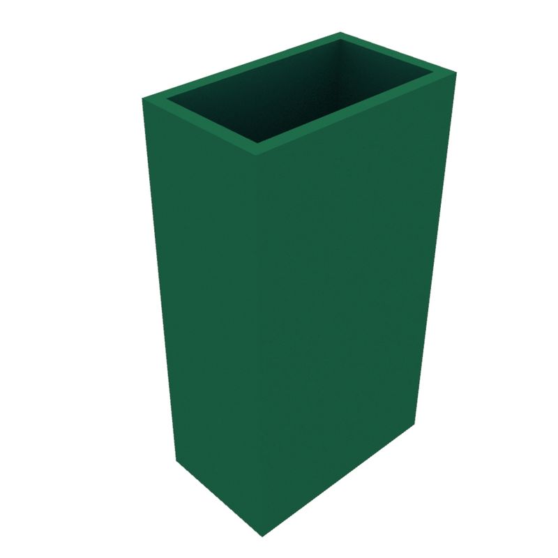 Powder Coated Rectangular Planter 500 x 300 x 900