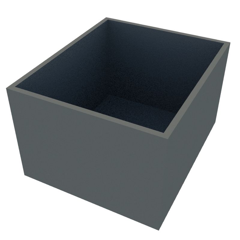Powder Coated Rectangular Planter 1015 x 850 x 600
