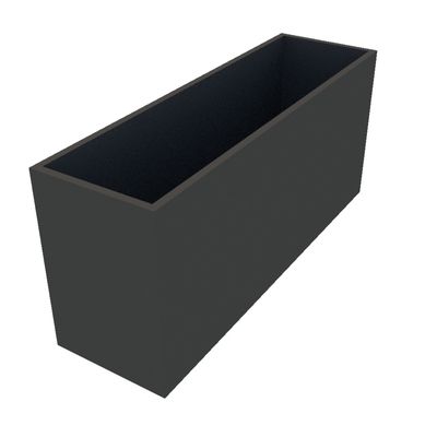 Powder Coated Rectangular Planter 1700 x 500 x 750