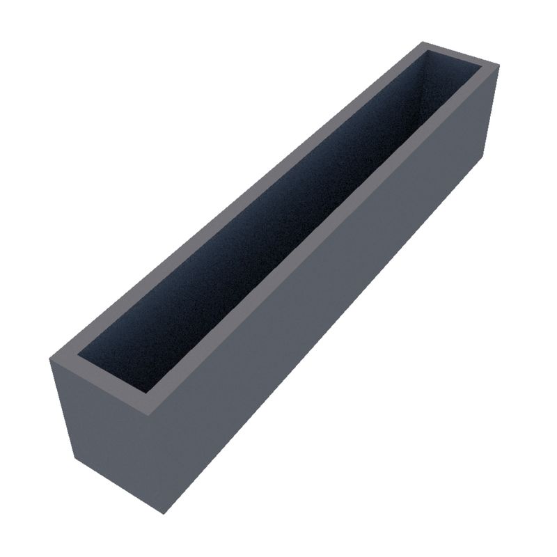 Powder Coated Window Box 1240 x 200 x 255