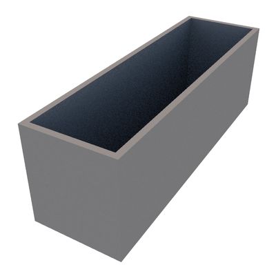 Powder Coated Rectangular Planter 1500 x 450 x 500