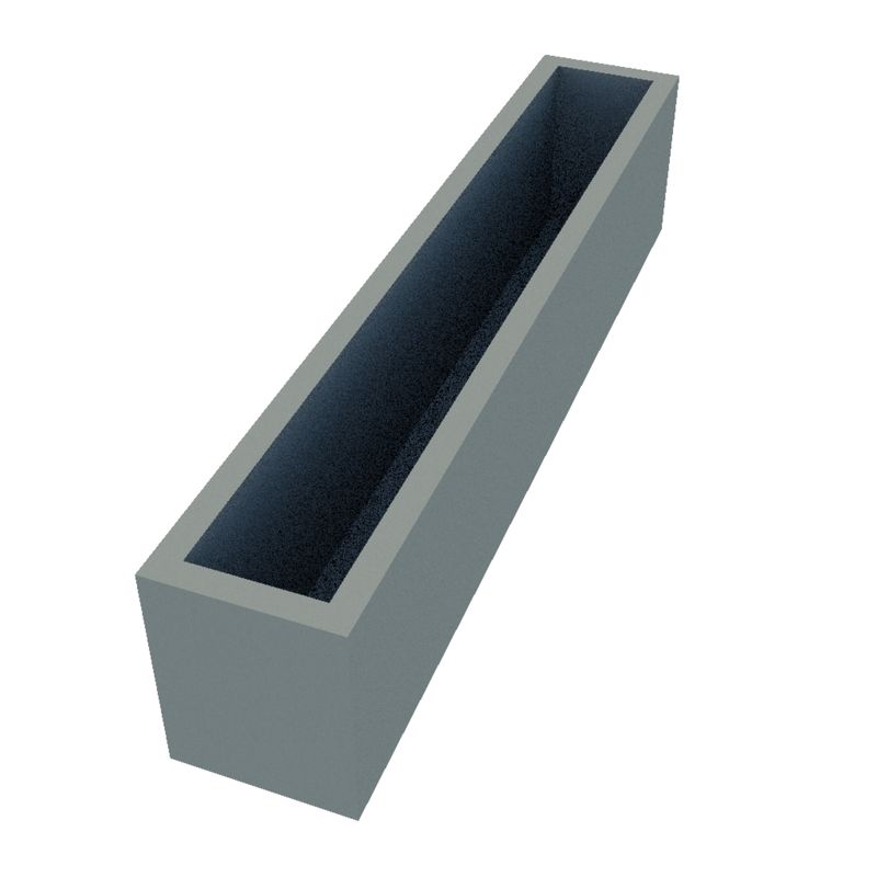 Powder Coated Window Box 1120 x 200 x 300