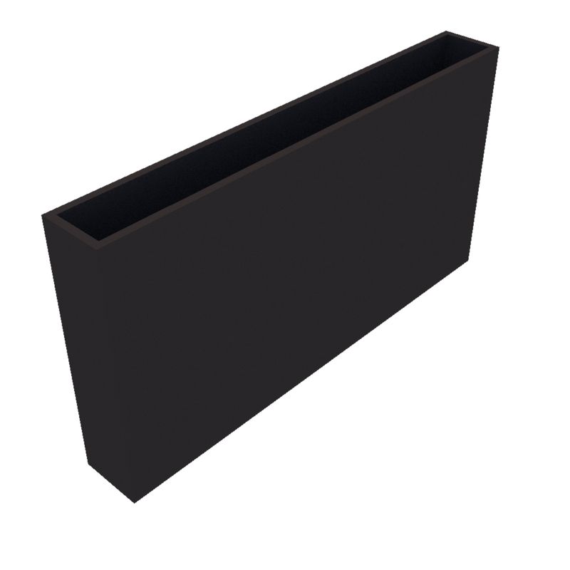 Powder Coated Rectangular Planter 1960 x 260 x 1175