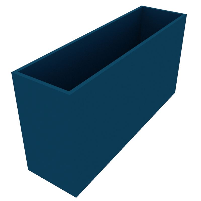 Powder Coated Rectangular Planter 1800 x 500 x 900