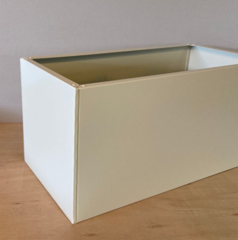 Powder Coated Rectangular Planter 1000 x 400 x 600