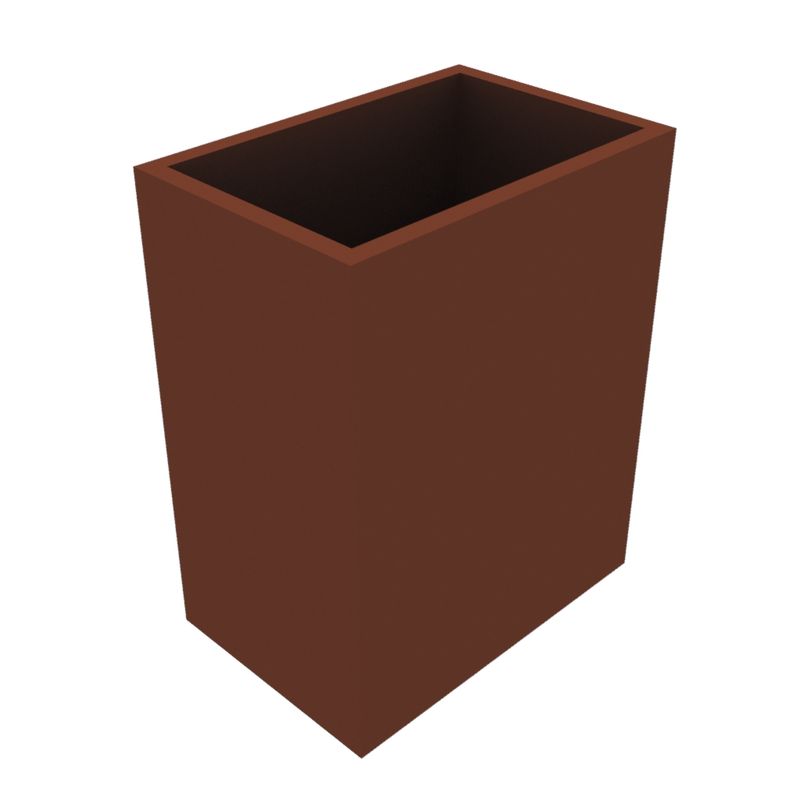 Powder Coated Rectangular Planter 600 x 400 x 750