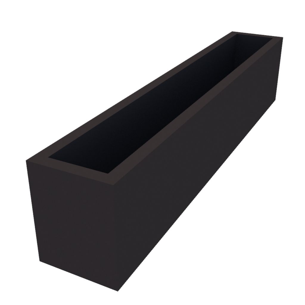 Powder Coated Window Box 1200 x 200 x 250