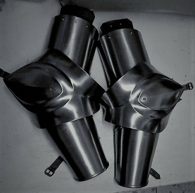 knechtisches Armzeug gehärtet Typ 2 2. Hälfte 15tes Jahrhundert-menial arm protection