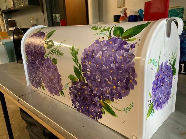 Custom Handpainted Mailboxes