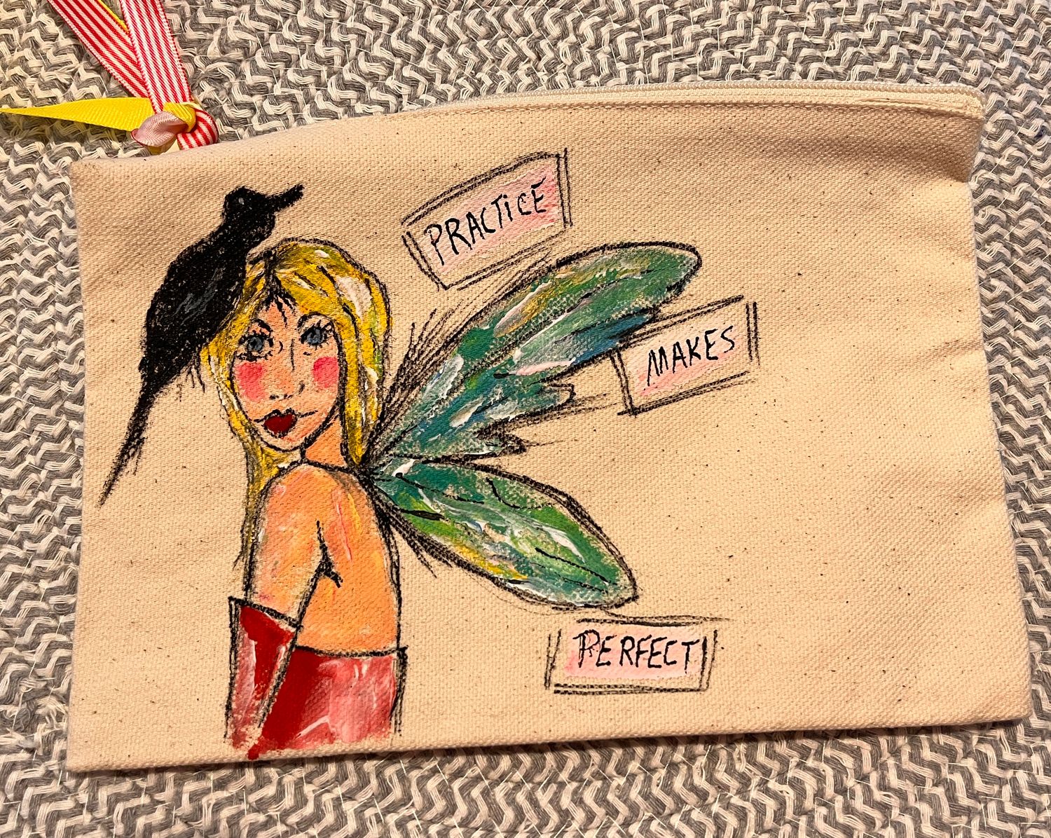 Small canvas bag