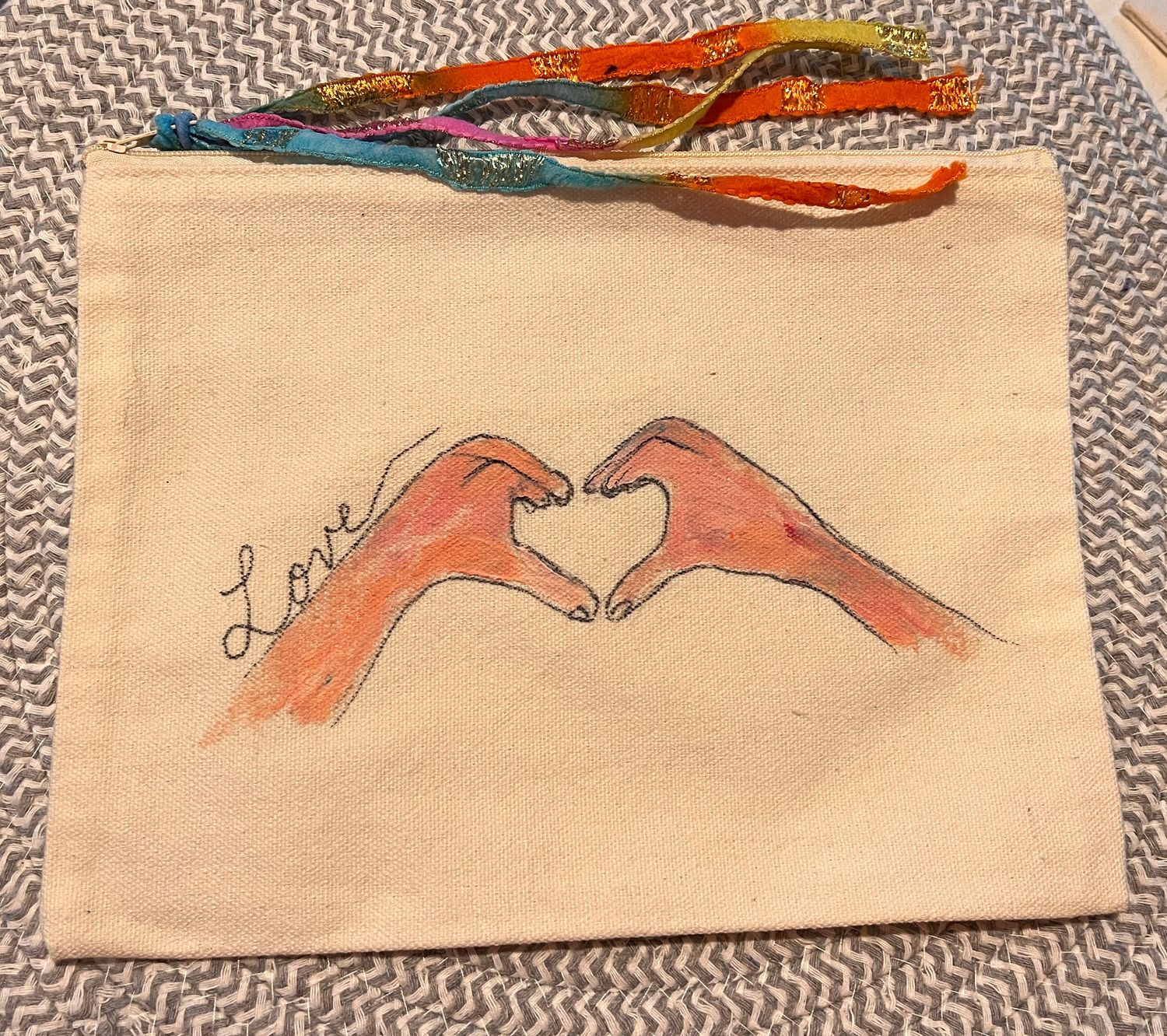 Small canvas bag