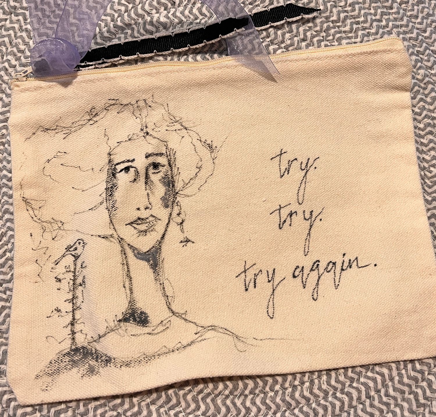 Small canvas bag