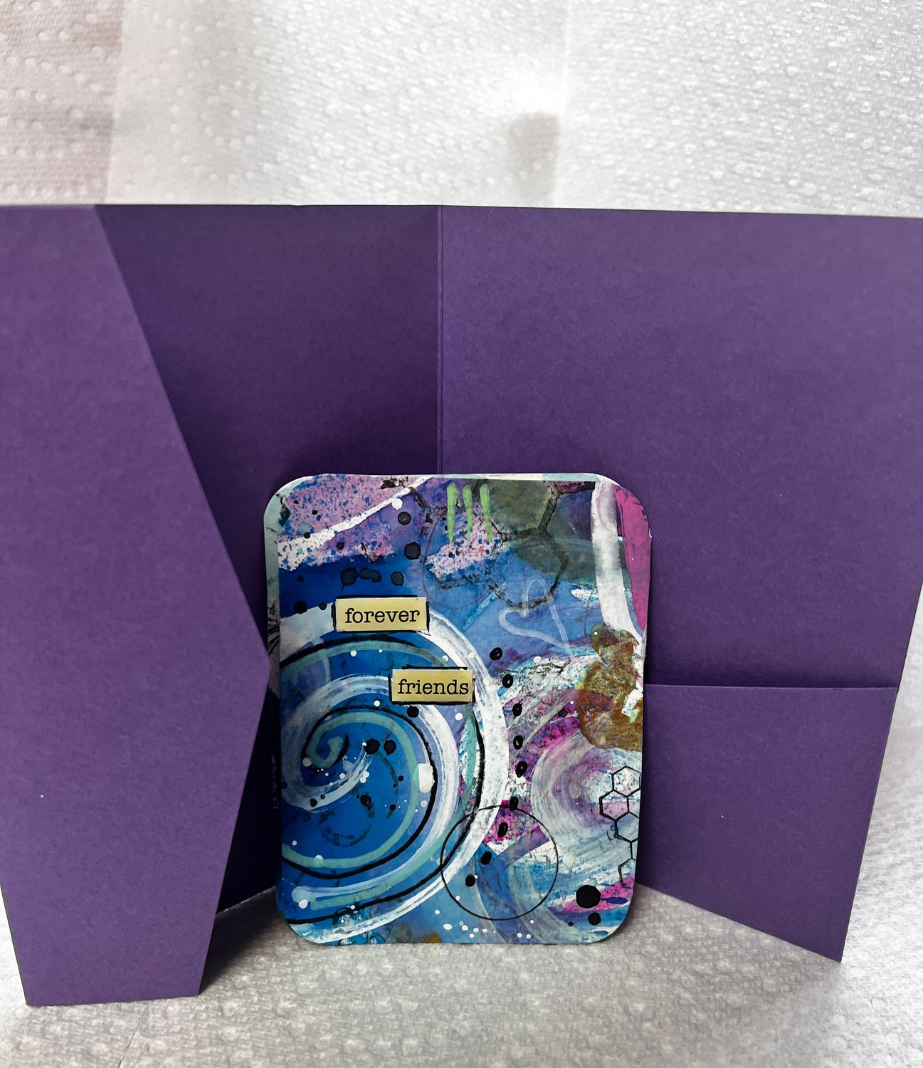 Cards for friendship, artist cards, gratitude cards