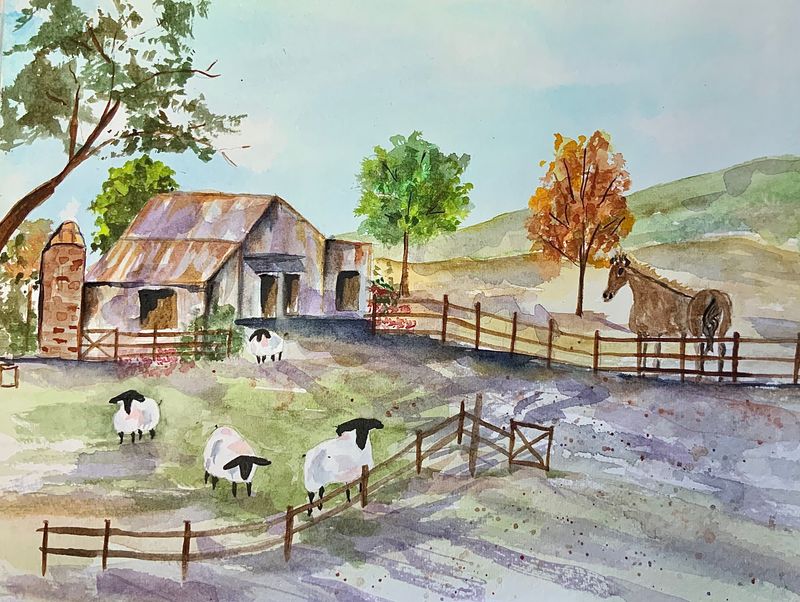 Original watercolor paintings