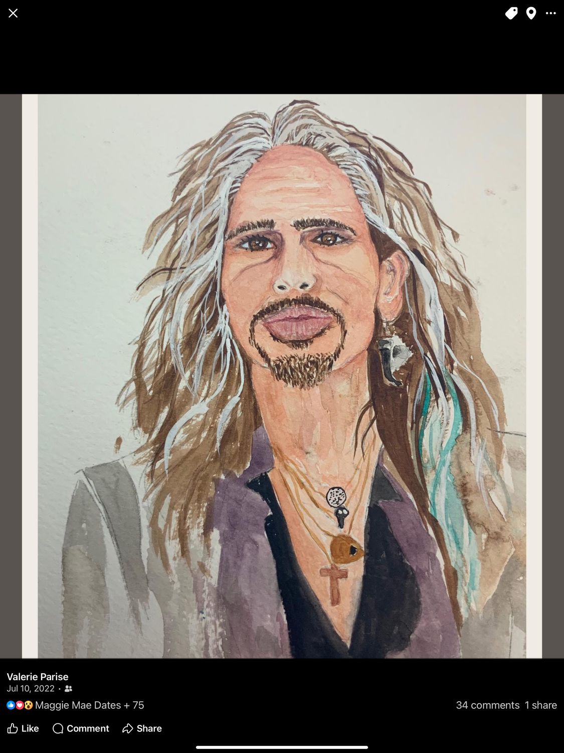 Watercolor portraits