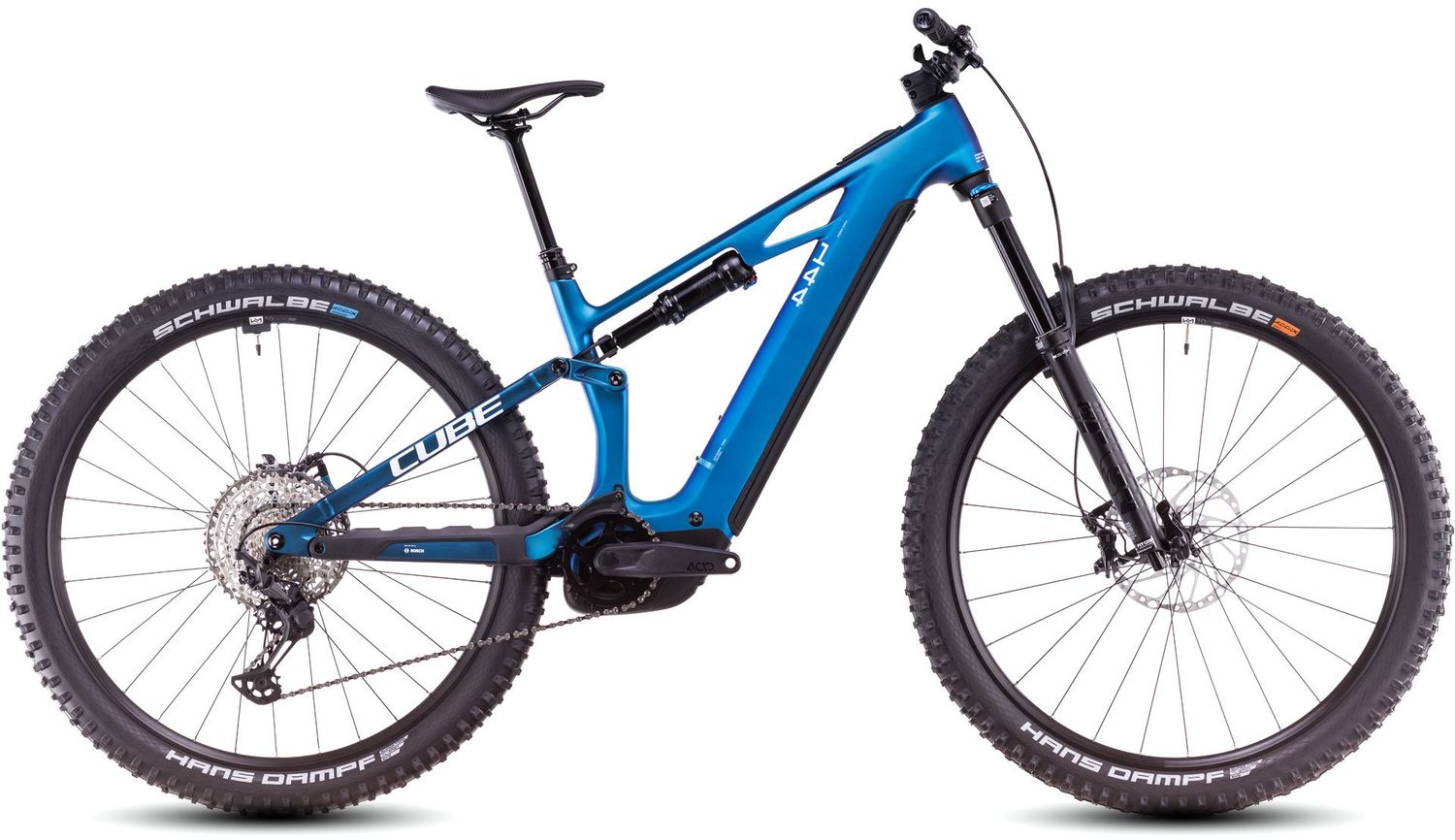 Vtt électrique Cube Stereo Hybrid One44 SLX 800