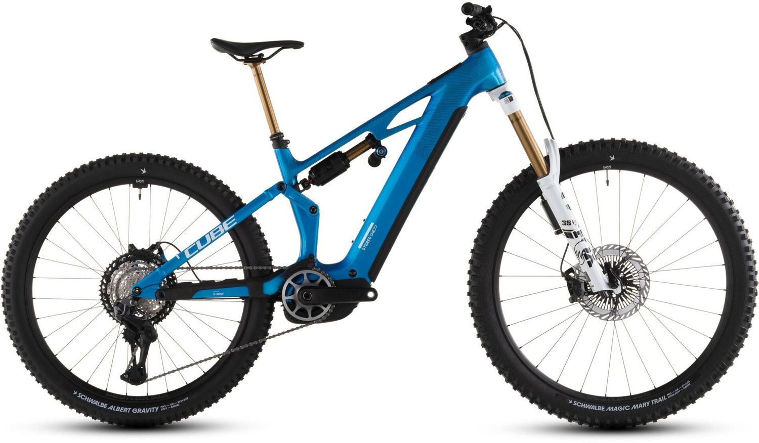 Vtt électrique Cube Stereo Hybrid ONE77 HPC AT 800 actionteam