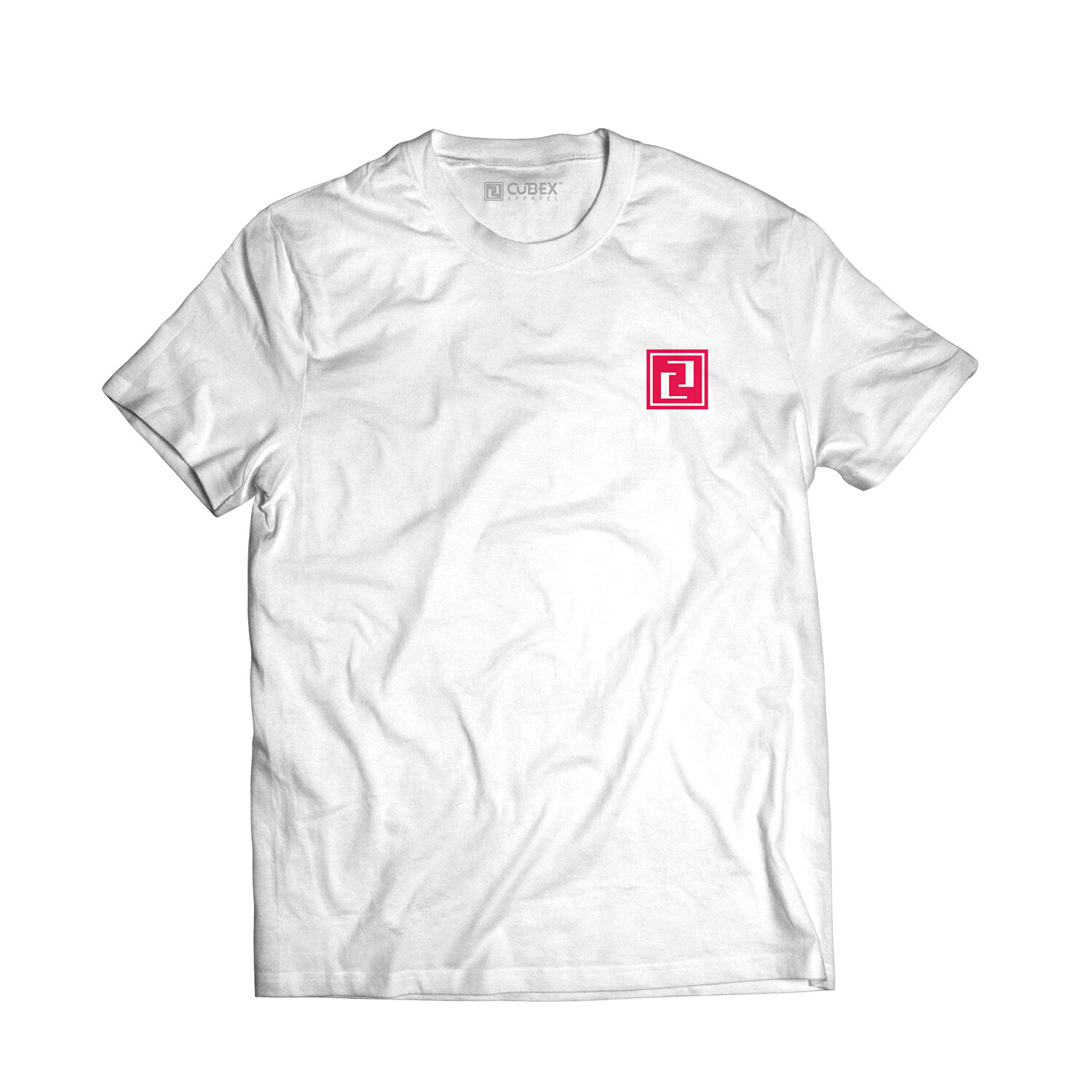 Cubex Mecha White Graphic Tee Style 2