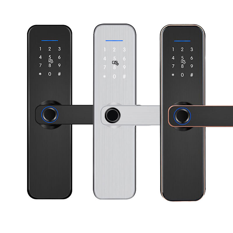 Smart Home door Lock Electric lock Biometric Fingerprint lock Key Code RFID card phone Tuya Wifi ttlock Indoor lock