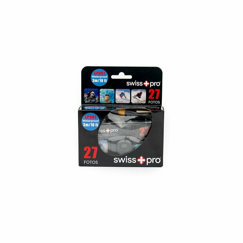 Cámara de Un Solo Uso swiss+pro 400-27 SPORT