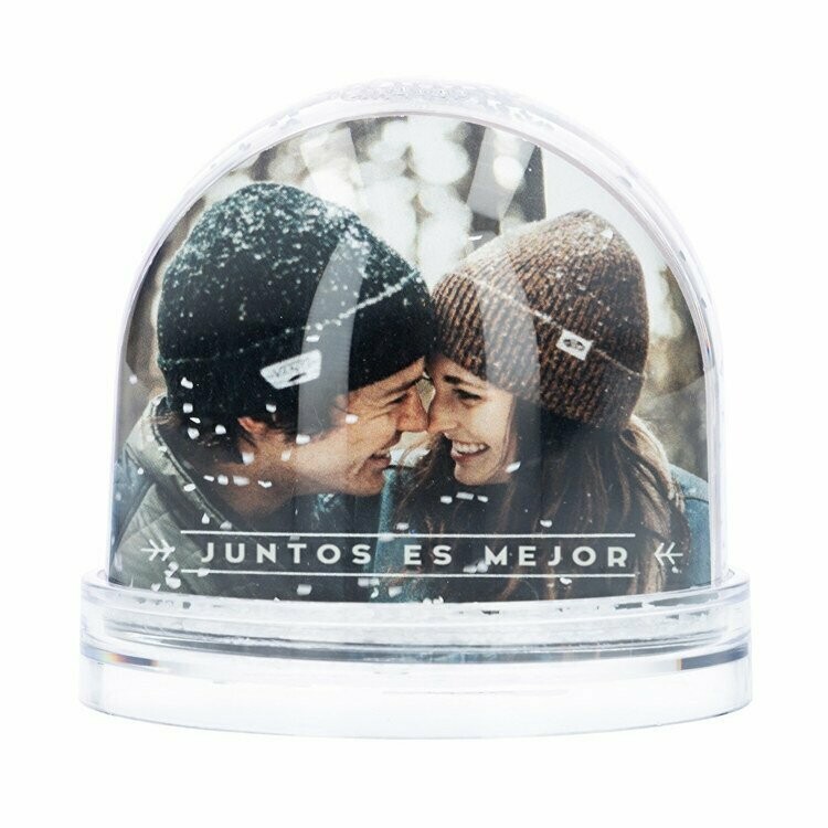 Bola de nieve personalizada